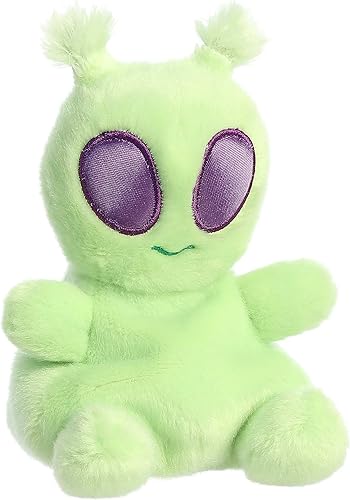 Miniatura 2 de Aurora® Adorable Palm Pals™ Ross Alien™ Animal de peluche, diversión de bolsillo, juego sobre la marcha, verde, 5 pulgadas