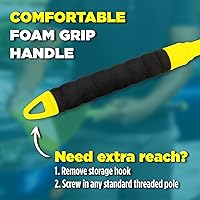 Vista 7 de Invisible Glass 95160 - Kit de herramientas de limpieza de parabrisas Reach & Clean con mango extensible, (2) microfibras reutilizables de cambio