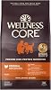 Wellness CORE Adult Dry Dog Food, Wholesome Grain Kibble, Natural, High Protein, Chicken Free, Whitefish and Herring Recipe, 22 lb Bag