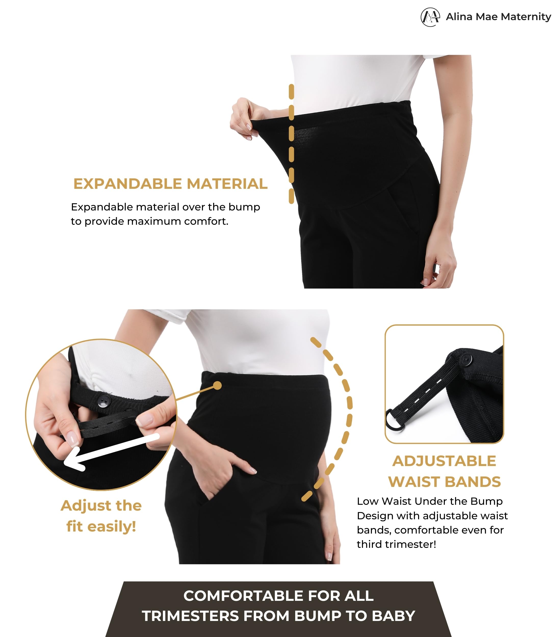 Alina Mae Maternity Modern/Fitted - Moderne/ajusté - Femme