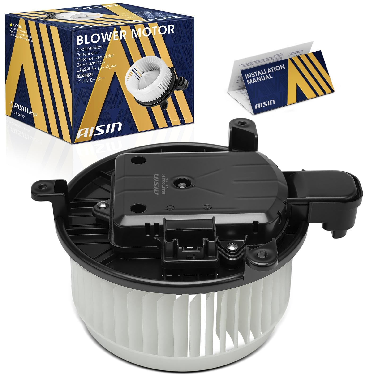 Photo 1 of AISIN BLMT-00214 HVAC Blower Motor Assembly