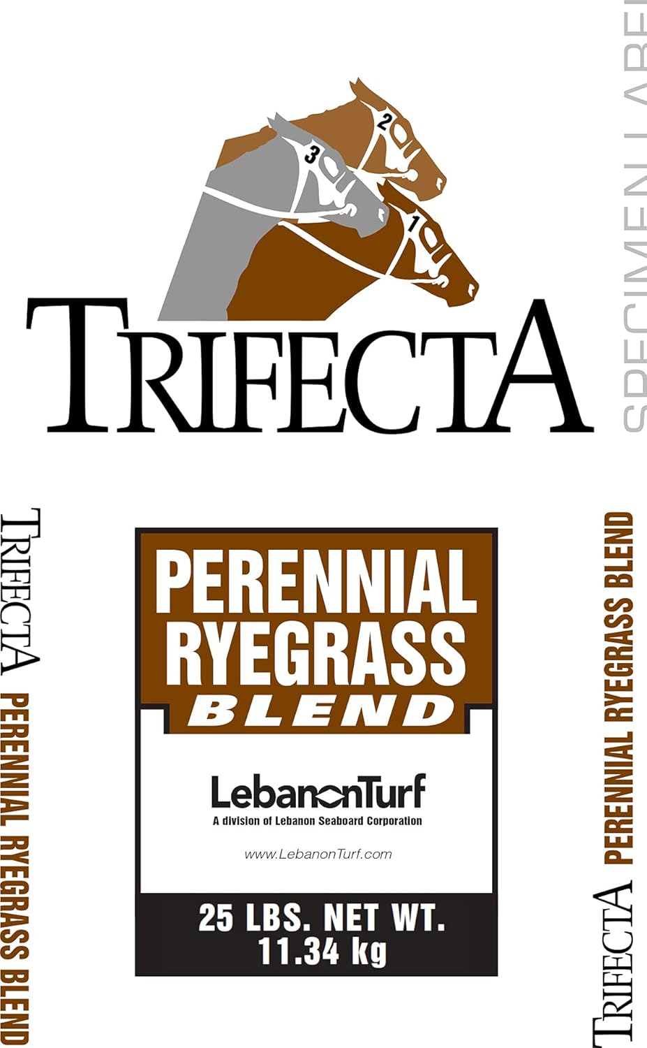Trifecta II Gray Leaf Spot Resistant Perennial Ryegrass Blend 25 lb. Bag