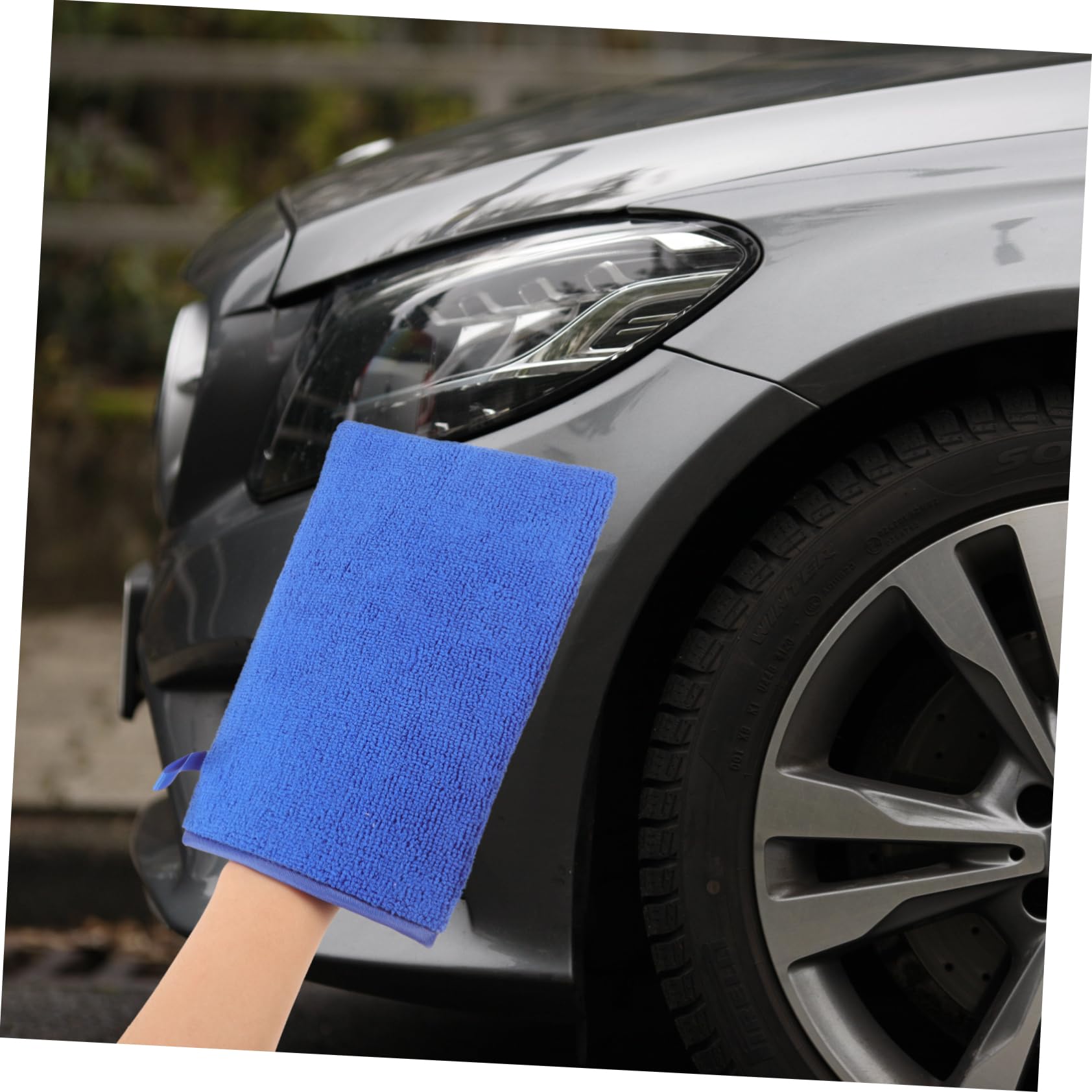 CALLARON 3piezas Guantes De Lavado De Automóvil De Arcilla Fina Guantes Descontaminantes para Limpieza De Vehículos Fácil De Usar y Reutilizables para Eliminar Contaminantes y Obtener Un