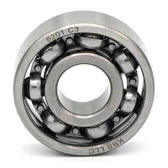 Deep Groove Ball Bearing 6201 c3 12x32x10mm DIN 625 ISO 15 High Speed Radial Bearing Low Friction Smooth Ideal for Vehicle Transmissions and Industrial Machinery
