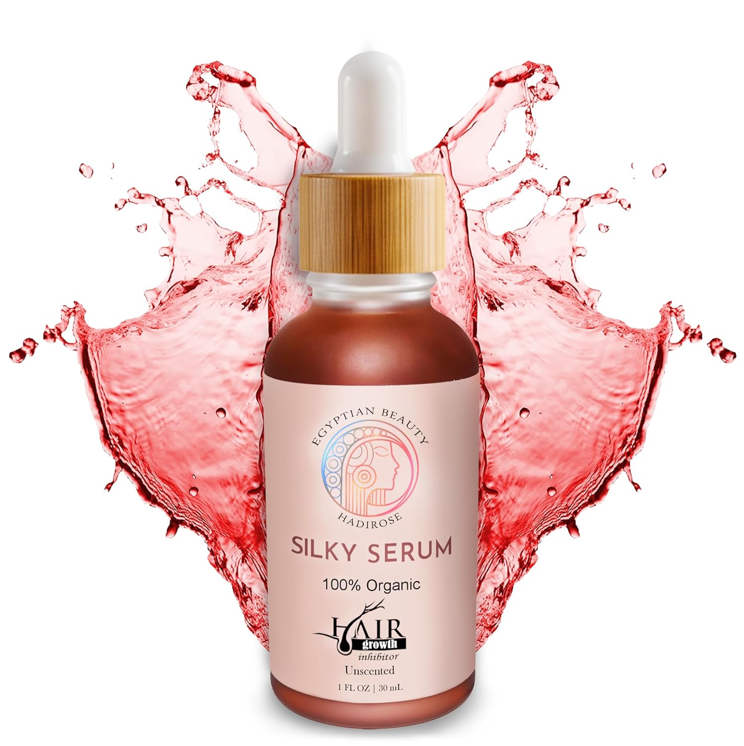 Egyptian Cyperus Rotundus All Natural Hair Removal Serum | Concentrated Pure Red Saad Oil | Hair Growth Inhibitor | Post-Wax Care | Natural Scent | Made in the USA.