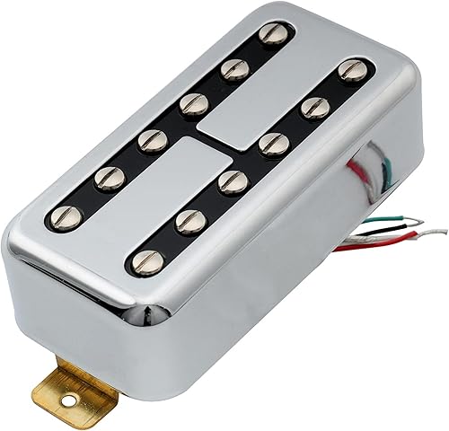Artec TVFT-A Filtertron Style Alnico Humbucker - Pastilla de puente para guitarra eléctrica, 5 imanes, 6.5K, cromo
