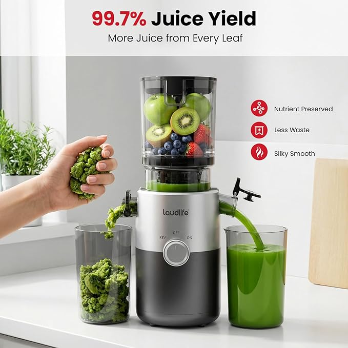 Extractor de Jugos Prensado en Frío Boca Ancha 250W 120V miniatura 4