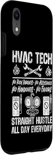 Miniatura 3 de HVAC Technician Tech Vintage HVAC Tech No Rich Parents No Case for iPhone XR