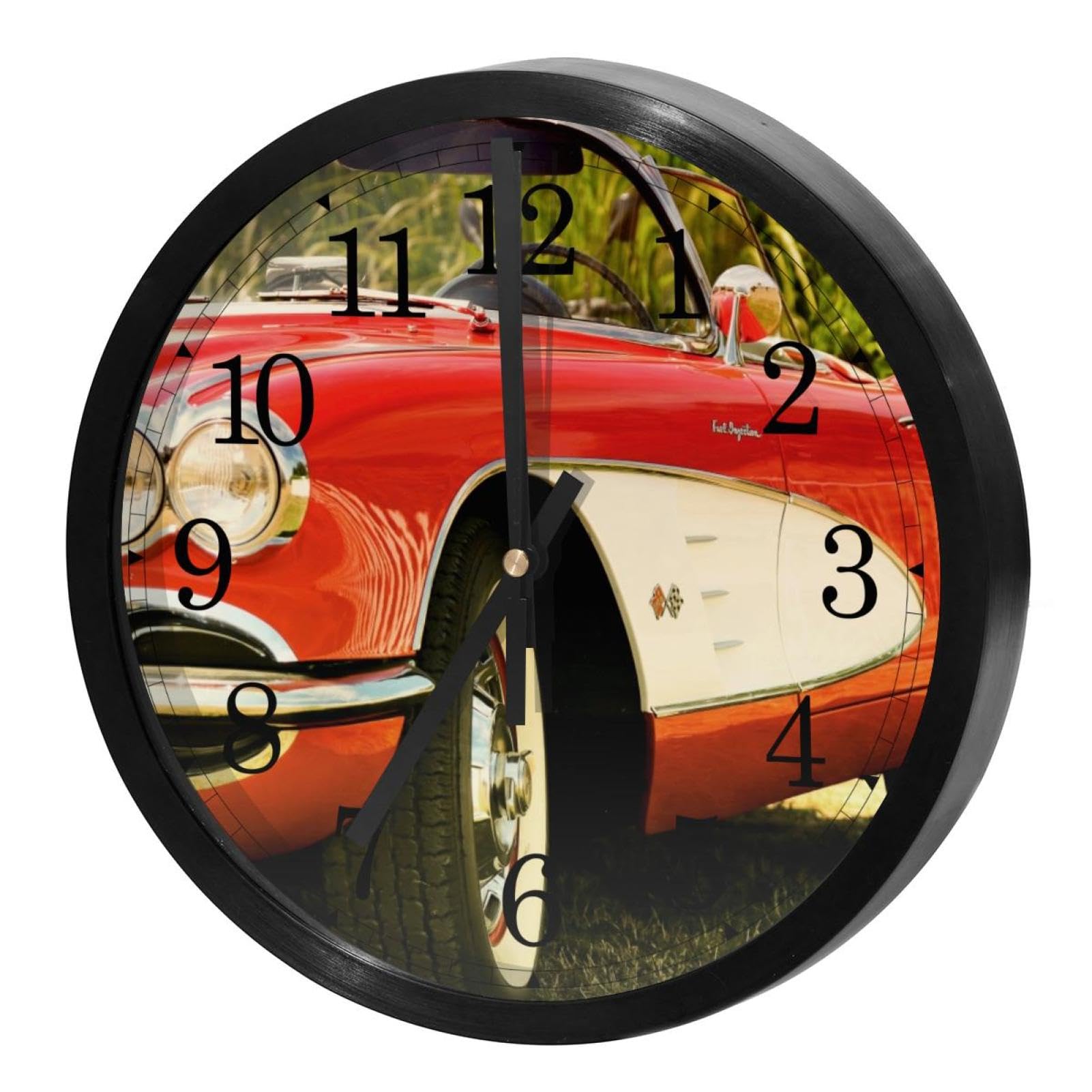 Horloge murale silencieuse contre les nuisances sonores pour maison cuisine et bureau