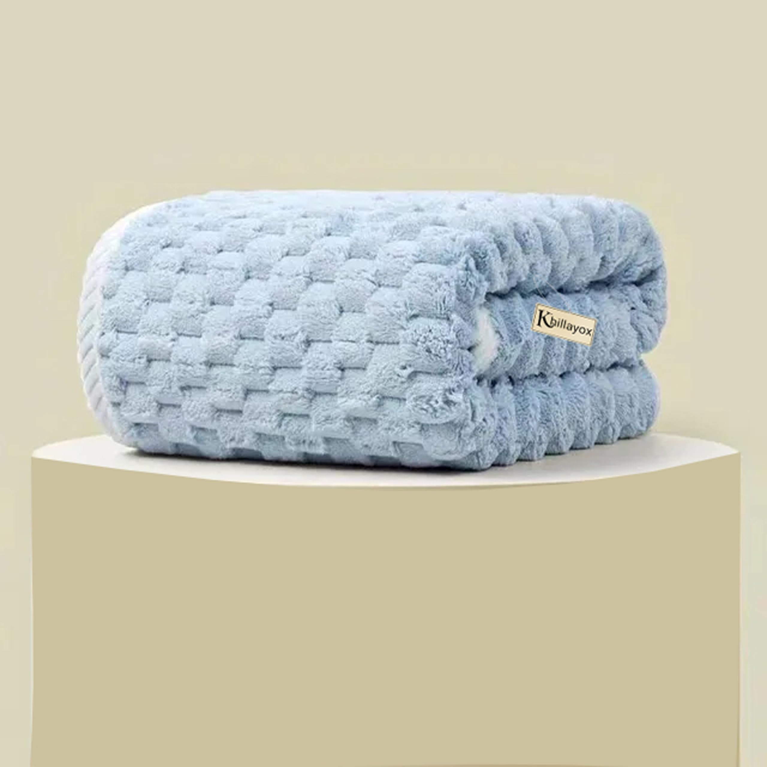 Khillayox Microfiber Coral Fleece Towels for Bath 3D Texture Jacquard Luxury Soft Highly Absorbent 400 GSM Bath Towel (70x140 cm) Quick Dry Bath Towel Pack of 1 (Blue) (B0D1YHX976) Amazon Price History, Amazon Price Tracker