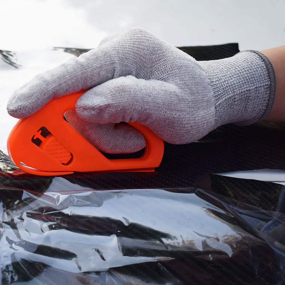 NewL 10 PZ Automotive Vinyl Film Tool Kit, Finestra Film Installazione Tools Wrap Squeegee Wallpaper Levigatura Strumento Feltro Squeegee Hard Scraper Vinyl Trimming Tool