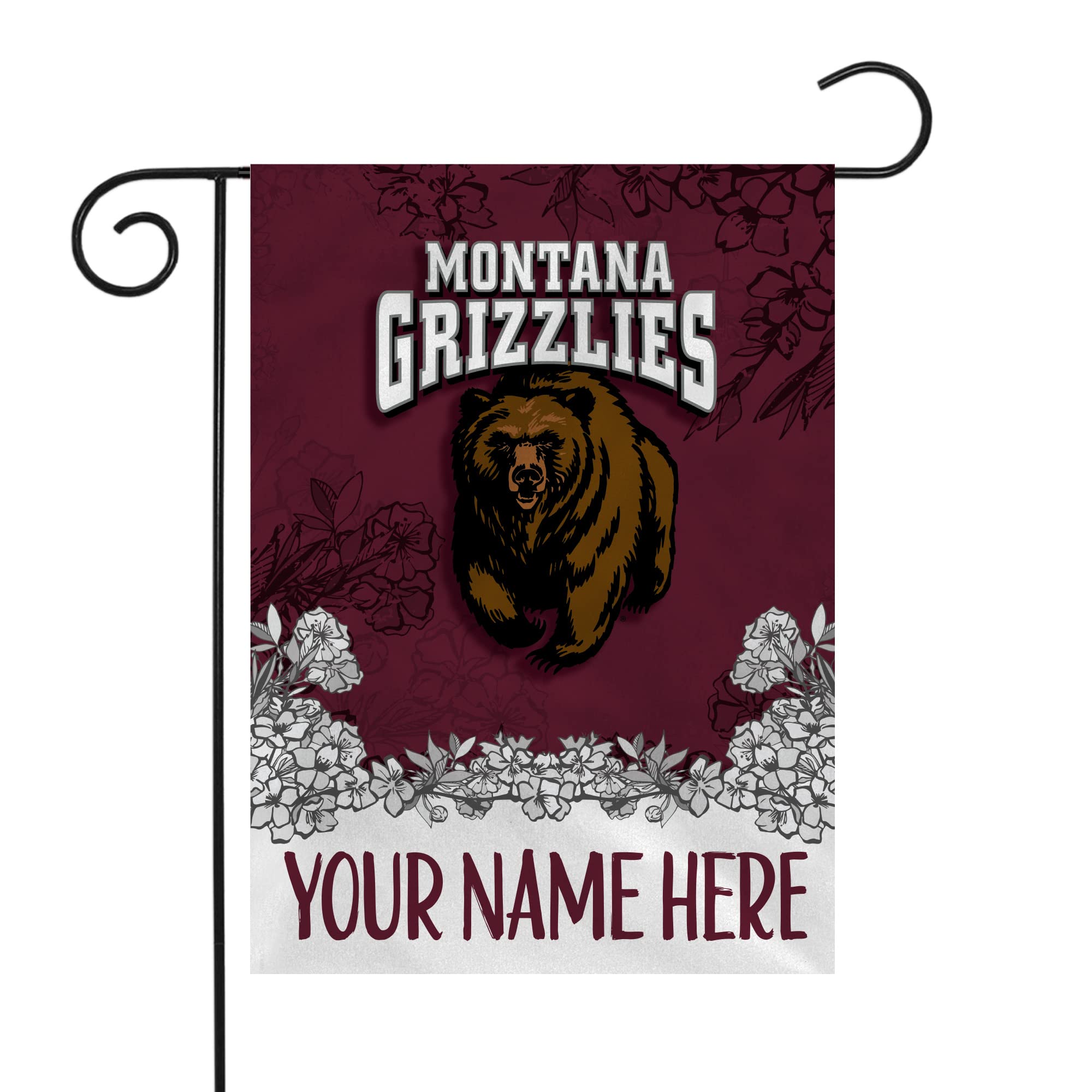 Rico Industries NCAA Standard/Primary Personalized Garden Flag