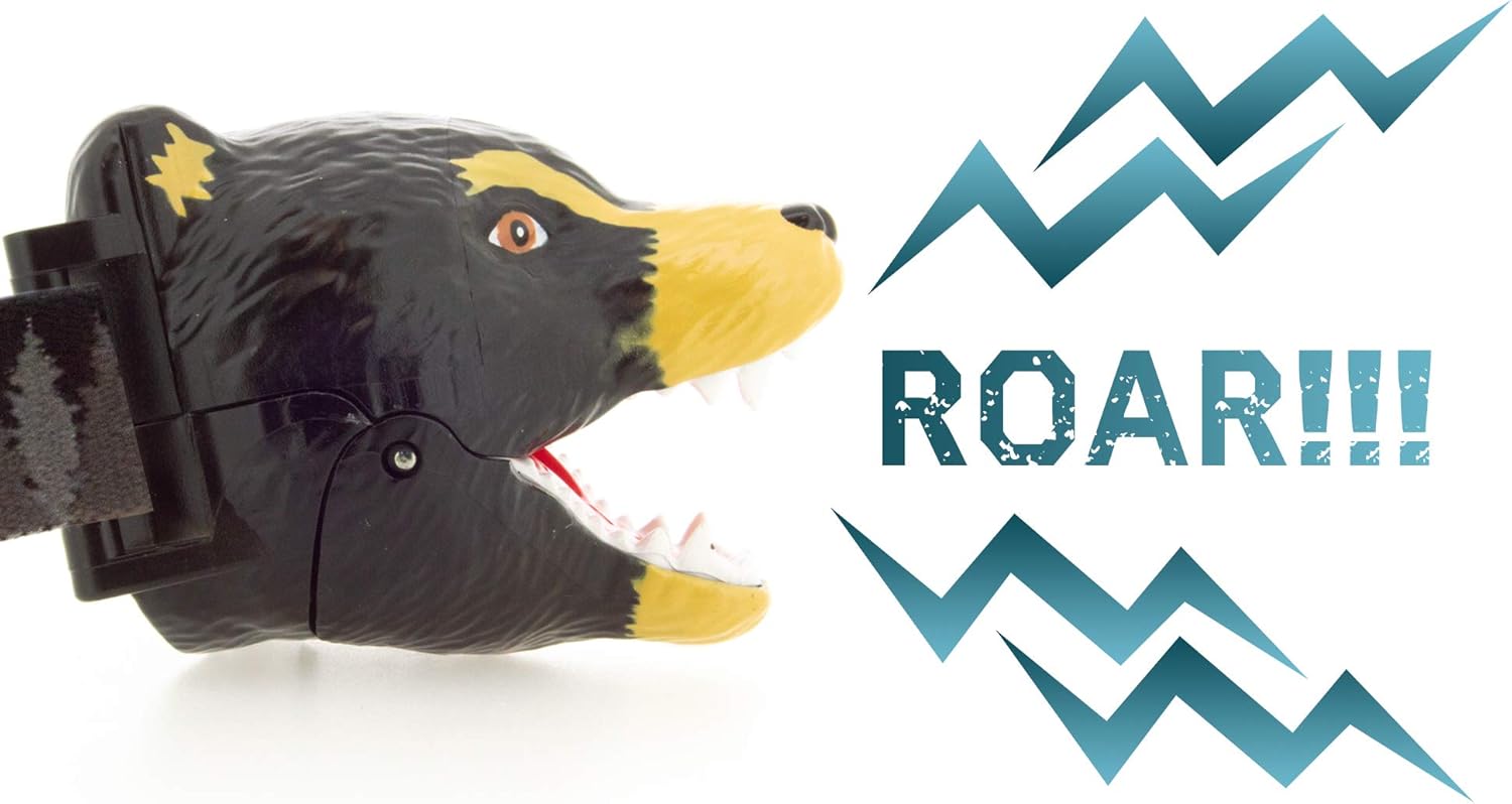 Sun Company Bear LED Headlamp - Bear Headlamps for Kids | Multiple Styles Available | Toy Head Lamp for Boys, Girls, or Adults | Perfect for Camping, Hiking, Reading, and Parties : Sports & Outdoors