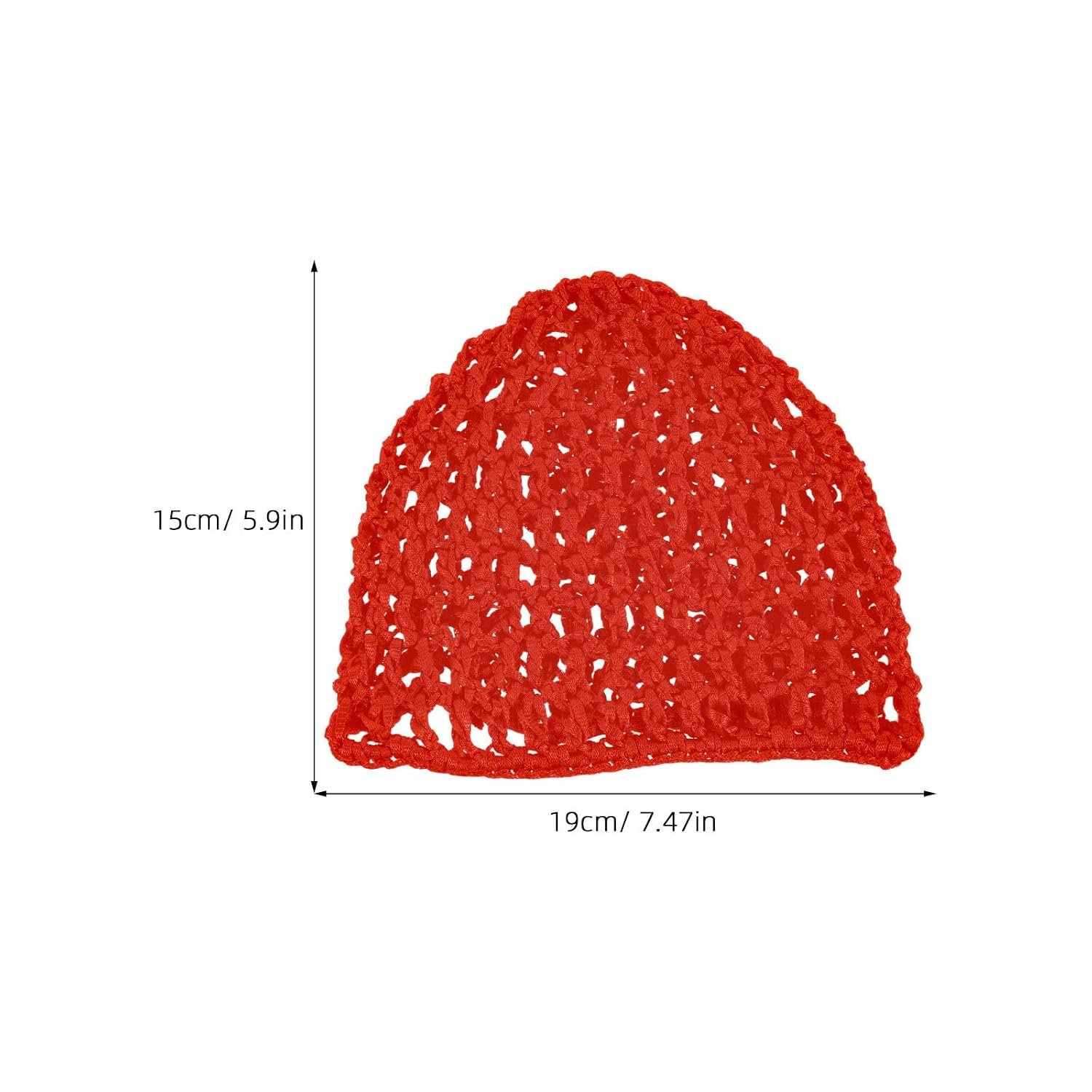 4pcs Breathable Mesh Hair Net Cap for Curly Hair with Quick Drying for Meditation and Nighttime Use