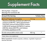Vista 3 de Stop Aging Now - CoreZyme XTS - Mezcla de enzimas digestivas de espectro completo - Apoyo inmunológico, digestión saludable, náuseas, hinchazón