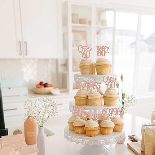 Miniatura 53 de Rsstarxi Paquete de 30 adornos para cupcakes de 15 cumpleaños con purpurina Mis Membrillo 15 desde 2010 Feliz 15º Cupcake Toppers Quince Cheers to