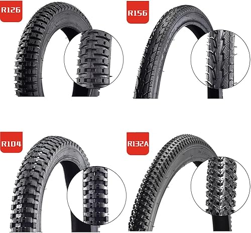 Miniatura 3 de Neumático de bicicleta 1214161820222426 X2.125 neumáticos de bicicleta para kit bicicleta BMX bicicleta plegable, bicicleta de carretera bicicleta