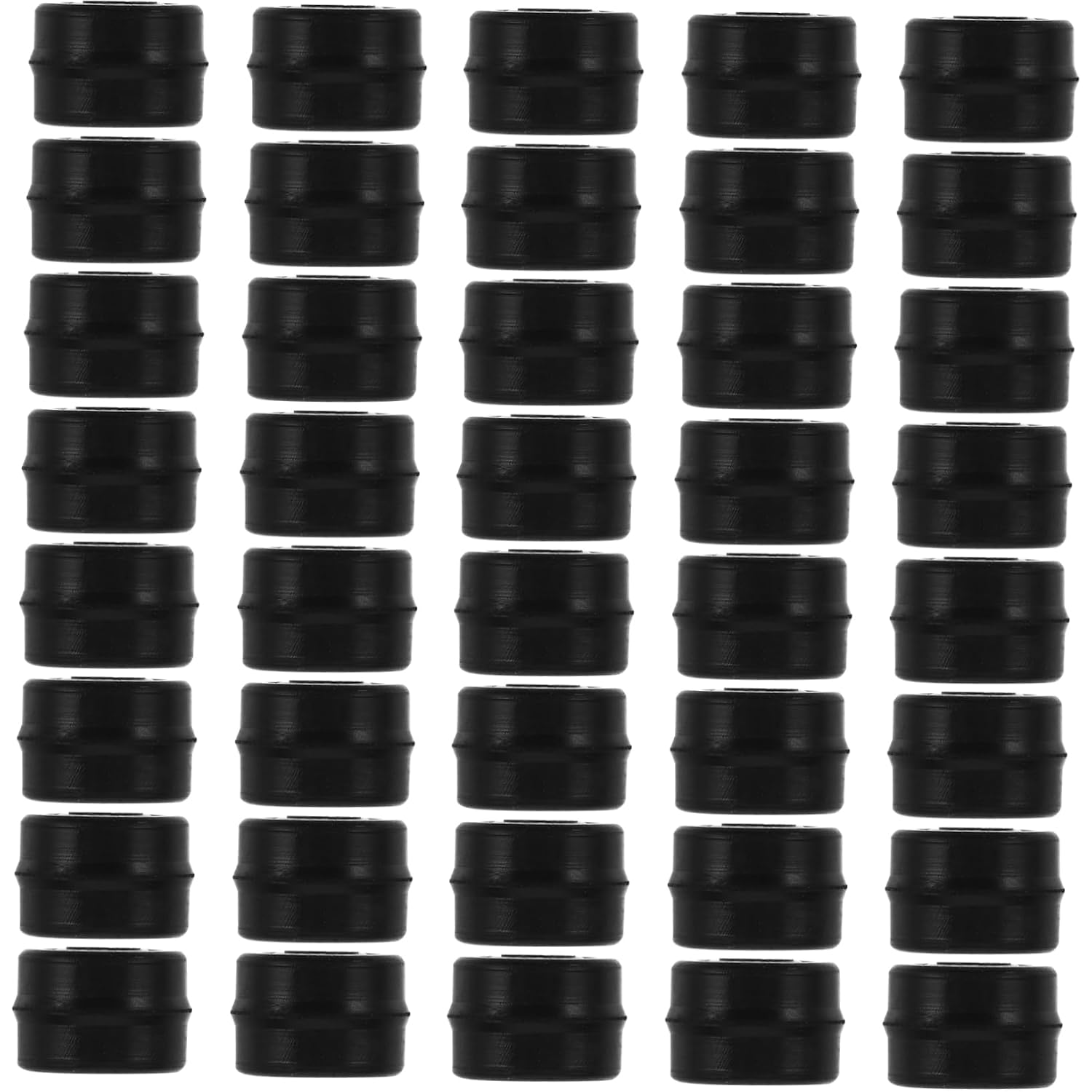 Cabilock 50Pcs Rubber Gasket Seal Kit for Conditioner Opener Rings Versatile and Quick Installation Gaskets for Automotive and Home Repair
