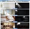300 x 148 cm Window Blackout Magnetic 100% Blackout Fabric 420D Oxford Blackout Roller Blind No Drilling Skylight Blackout Removable for Children's Room Bedroom