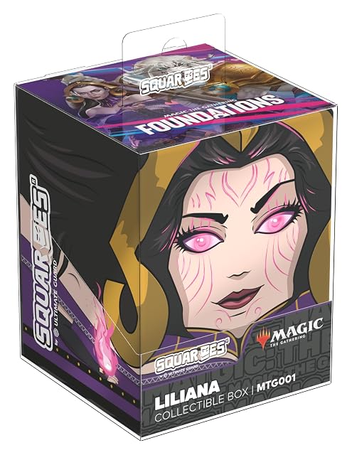 Foto 8 de 8 de Ultimate Guard Squaroes - Boulder 100+ - MTG - Foundations - MTG001 - Liliana
