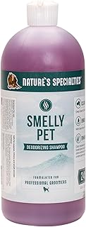 Nature's Specialties Smelly Pet Dog Shampoo for Pets, Natural Choice for Professional Groomers, Lasting Clean Smell, Made in USA, 32 oz
