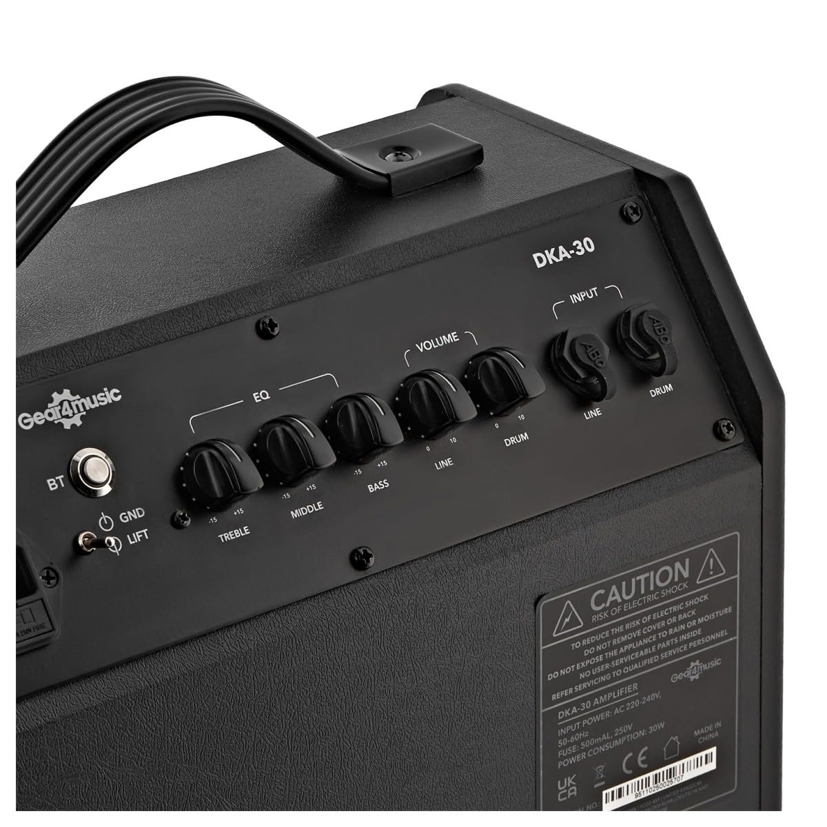 Amplificatore per batteria e tastiera DR-30 di Gear4music