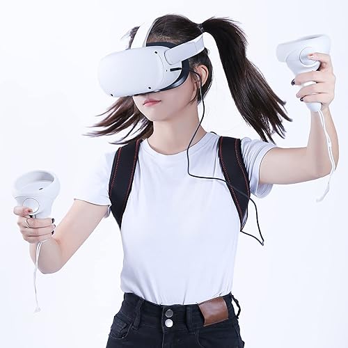 Miniatura 8 de HZLucki Correa de batería compatible con Oculus Quest 2 Quest 3 Quest Pro Índice de válvula Vision Pro Otras correas para la cabeza de realidad