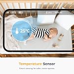 Arenti B2, 360° View Baby Camera for Pet/Nanny, 2.4g WiFi Only, Temperature Sensor, Sound & Motion Detection, 2 Way Audio, Night Vision, Works with Arenti Screen2-No Light