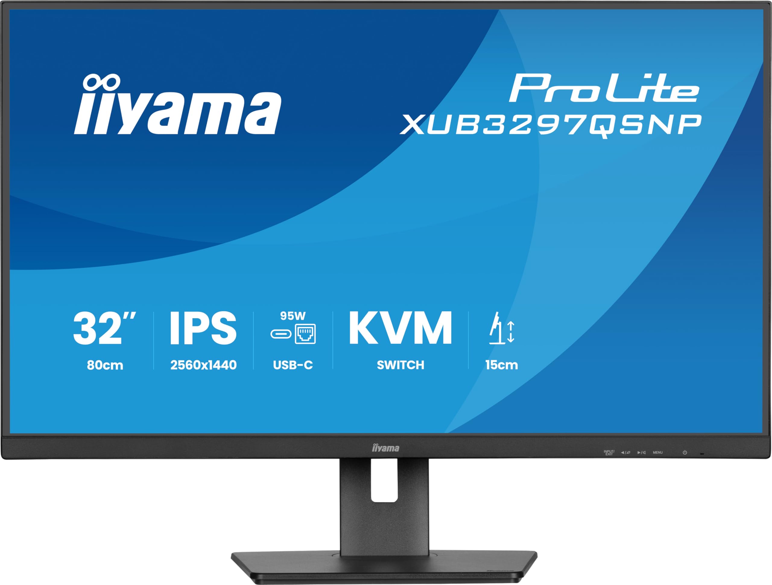 Monitor iiyama de 31.5 pulgadas IPS ideal para teletrabajo eficiente y orden en casa 8