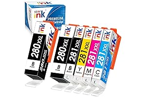 Canon CLI-281XXL PGI-280XXL Ink Cartridge Replacement for Canon TR8620 Printer