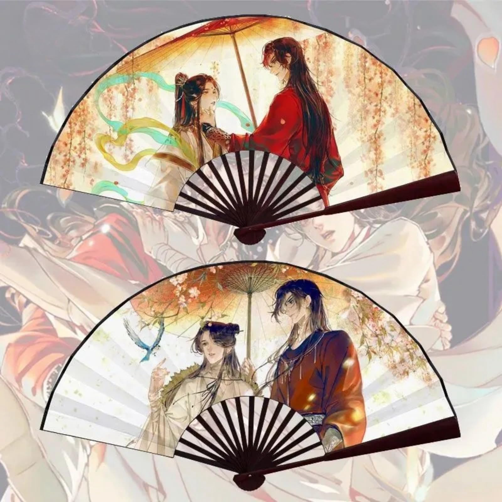 天官賜福 花城 フィギュア 特典タペストリー 天官賜福 花城 フィギュア 特典タペストリー 扇子付 天官賜福 花城