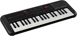 Yamaha PSS-A50 - Teclado digital portátil com gravação de frases, 42 vozes integradas e 138 tipos de arpejo com um design leve, em preto, 50,6 x 20,1 x 0,54 centímetros