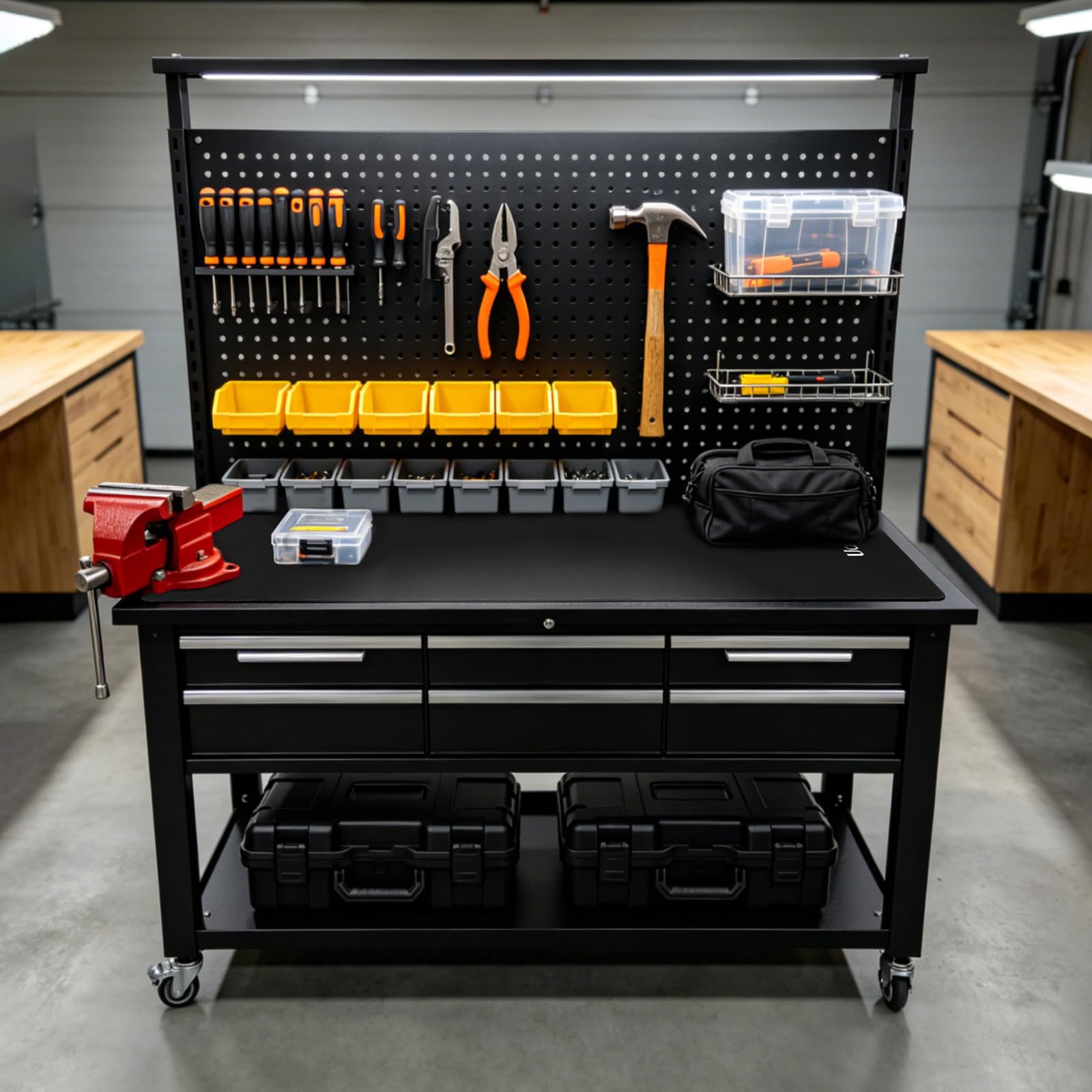 Workbench Mat 60"x24", 0.16"(4mm) Thicken Anti-Slip Tool Box Top Mat — Amazon image 7