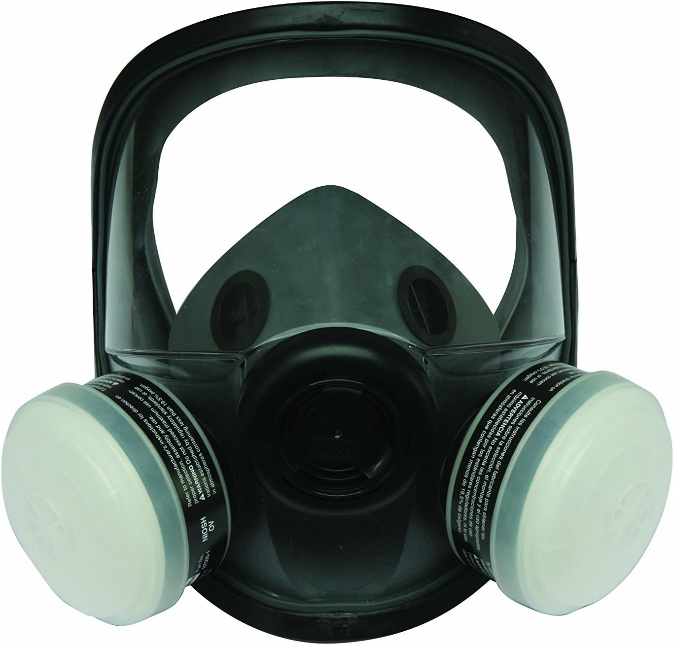 Honeywell Paint Spray Reusable Full Mask OV/R95 Respirator Convenience Pack, Medium/Large (RWS-54037)