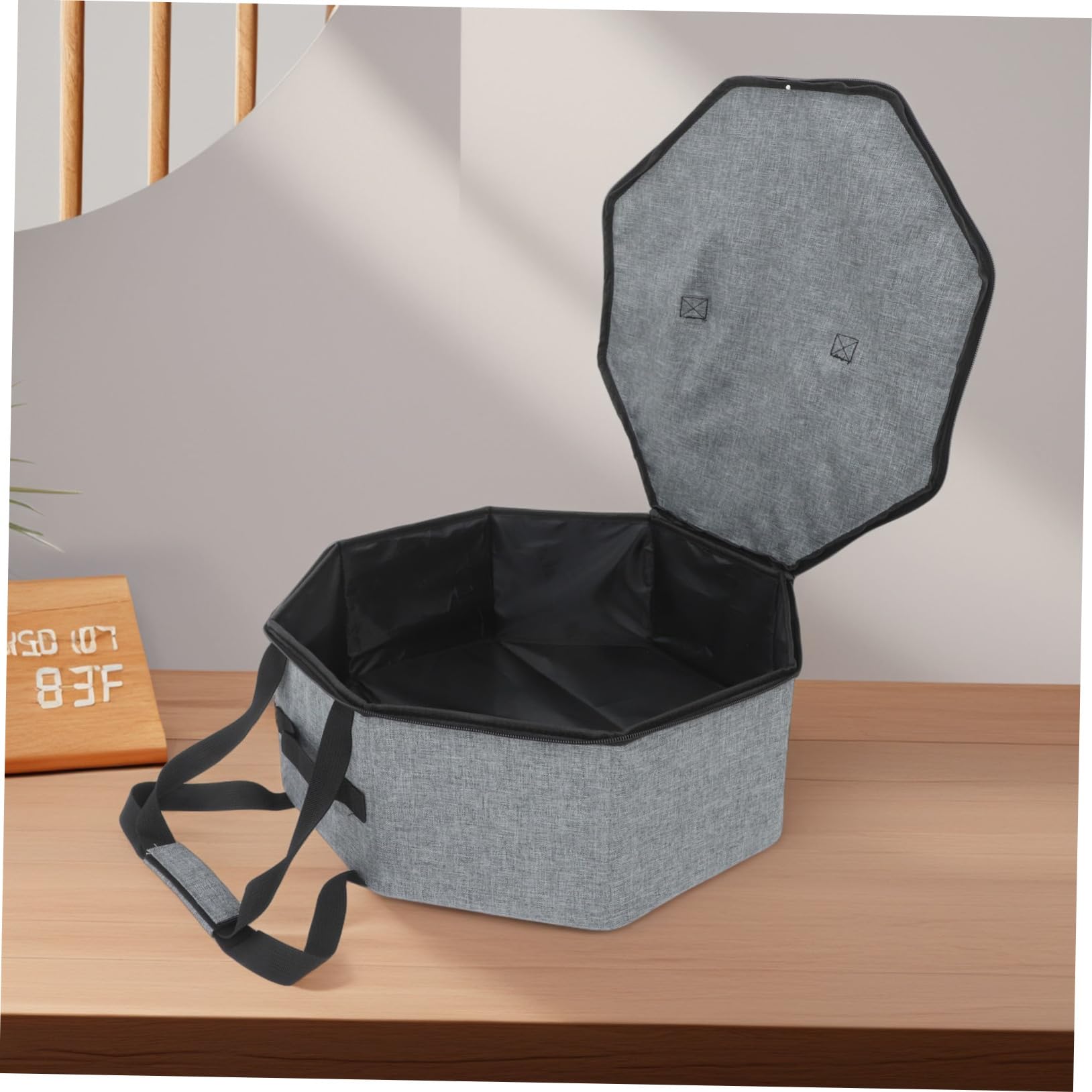 PRETYZOOM Hut-aufbewahrungsbox Faltbar Für Damen Runder Aufbewahrungsbehälter Mit Staubdichtem Deckel Und Sichtfenster Für Reisehüte Stofftiere Und Kleidung
