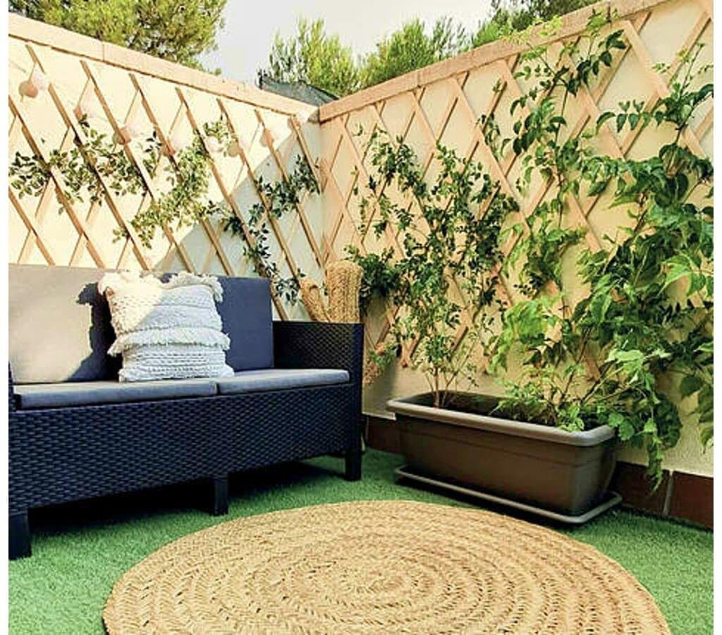 Celosía de Madera Extensible |1x2M | Soporte para Plantas trepadoras |