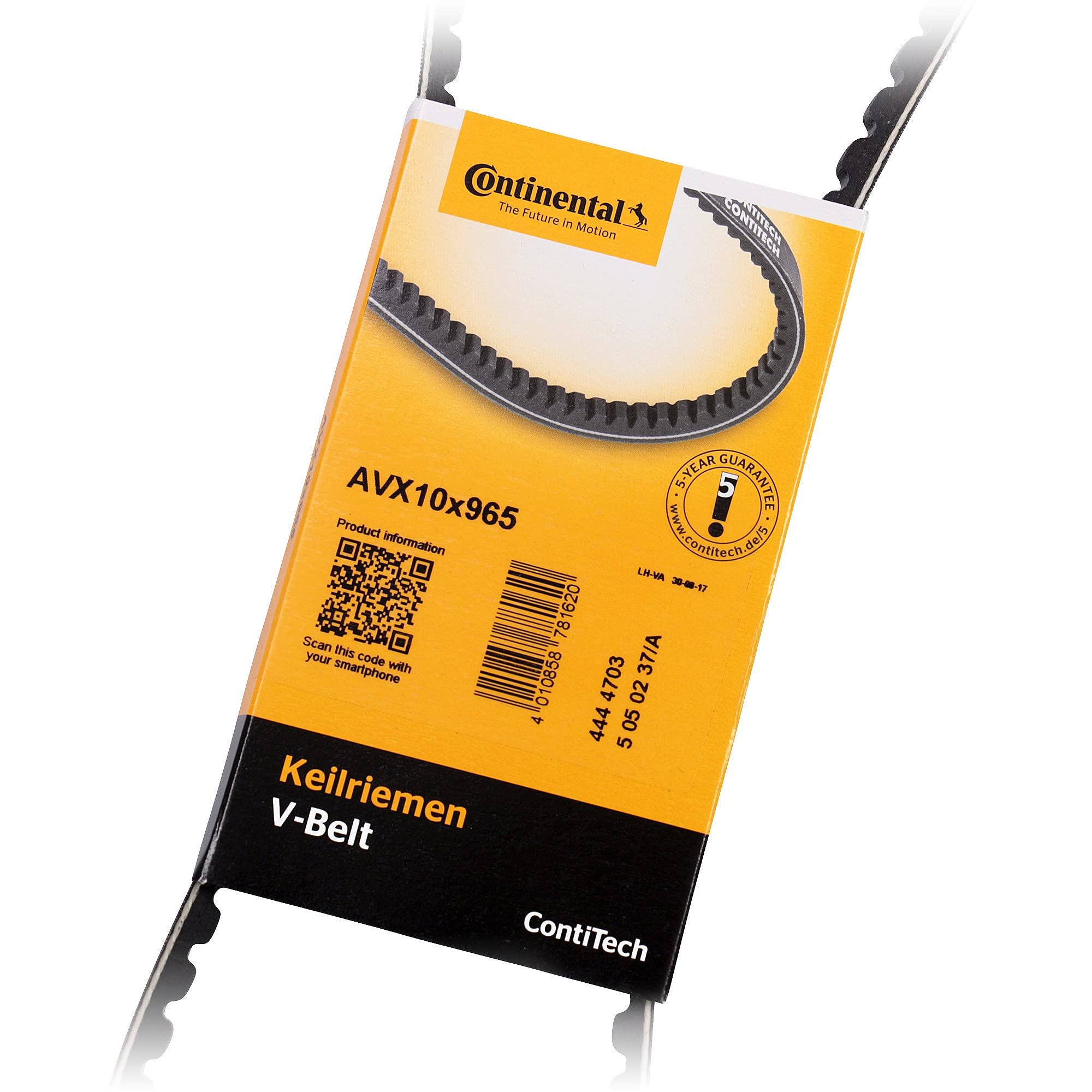 Image secondaire de Continental Contitech AVX10X965 Courroie trapézoïdale