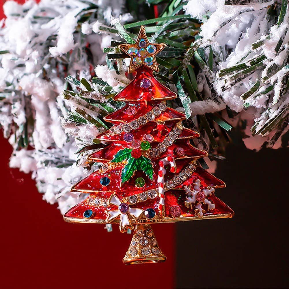Holibanna Broche Arbre De Noël Christmas Broche Noel Accessoires De