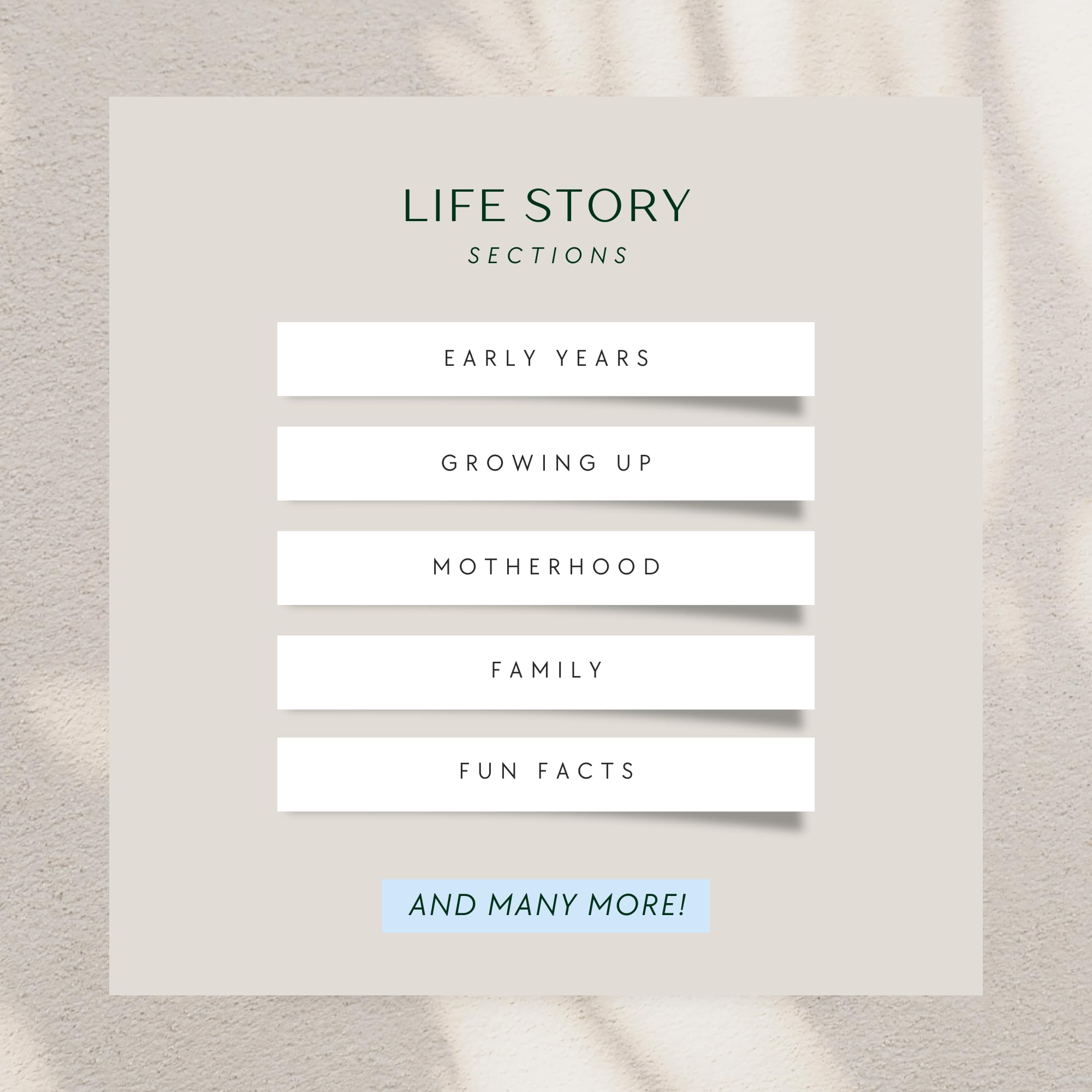 Grandma's Story Journal (Linen Hardcover) - A Family Keepsake with + 250 Prompts to Share Her Life Story and Memories - Image 3