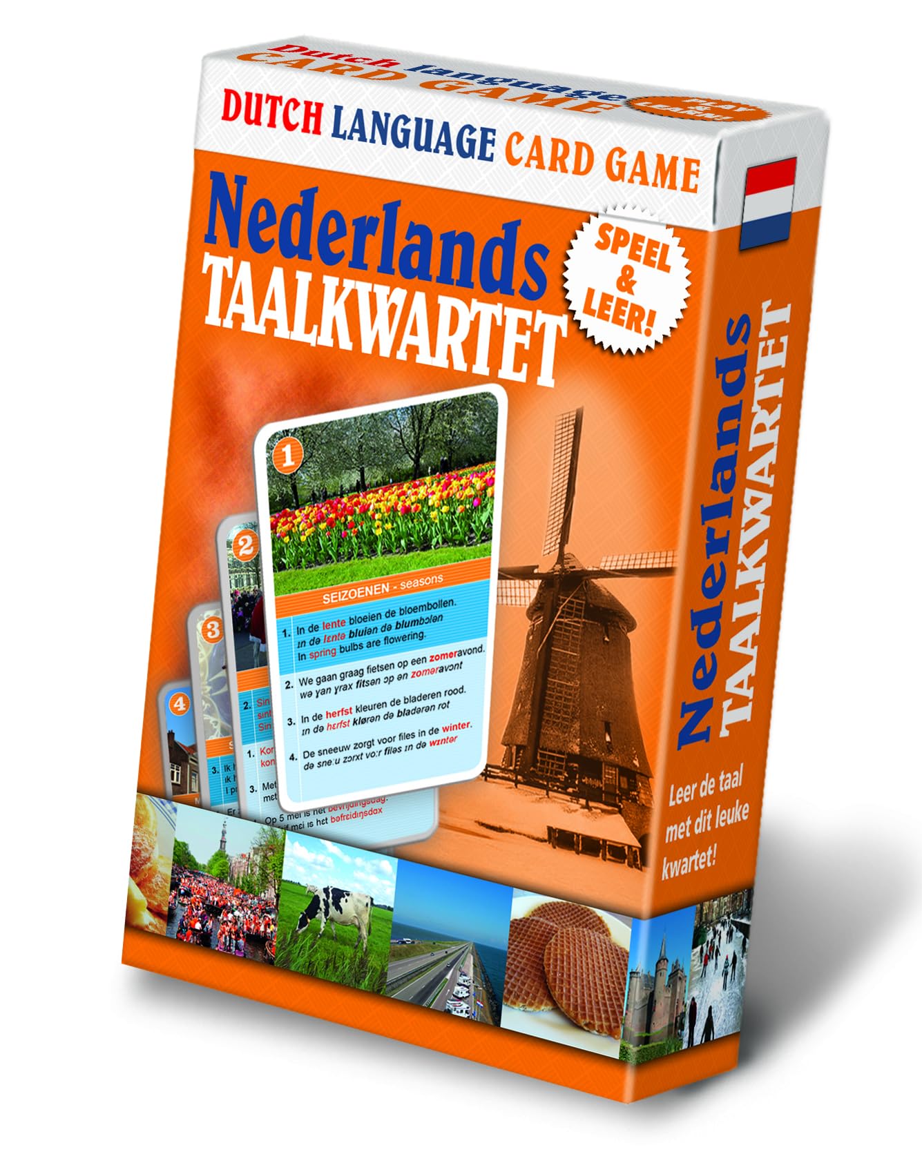 Taalkwartet Nederlands: dutch language card game