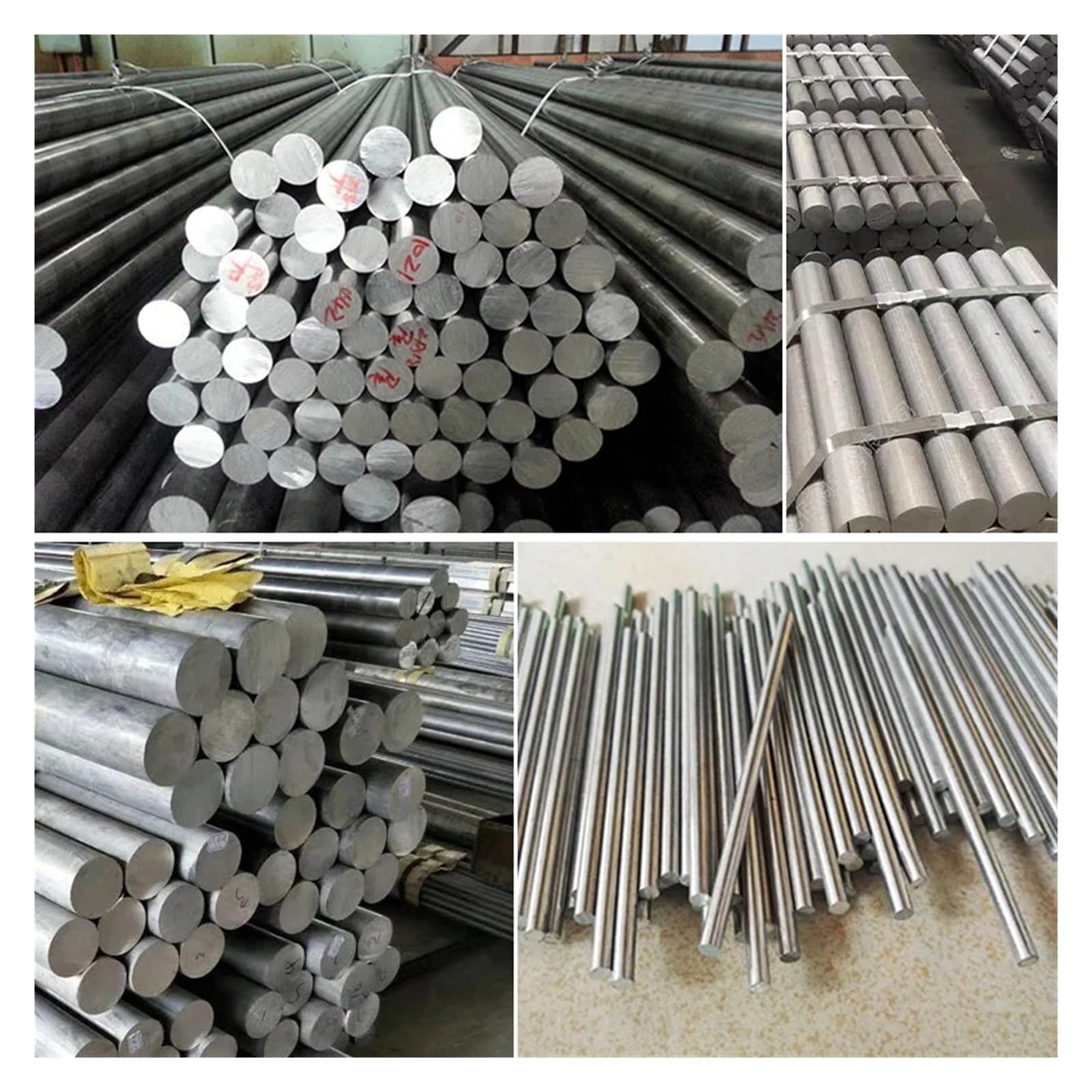 Barra tonda dritta in alluminio, diametro 2-21 mm, lunghezza 300 mm(16 x 300mm 1pcs)
