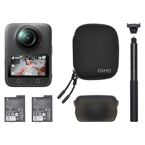 DJI Osmo 360 Essential Combo, 360 Camera with 1-Inch 360°