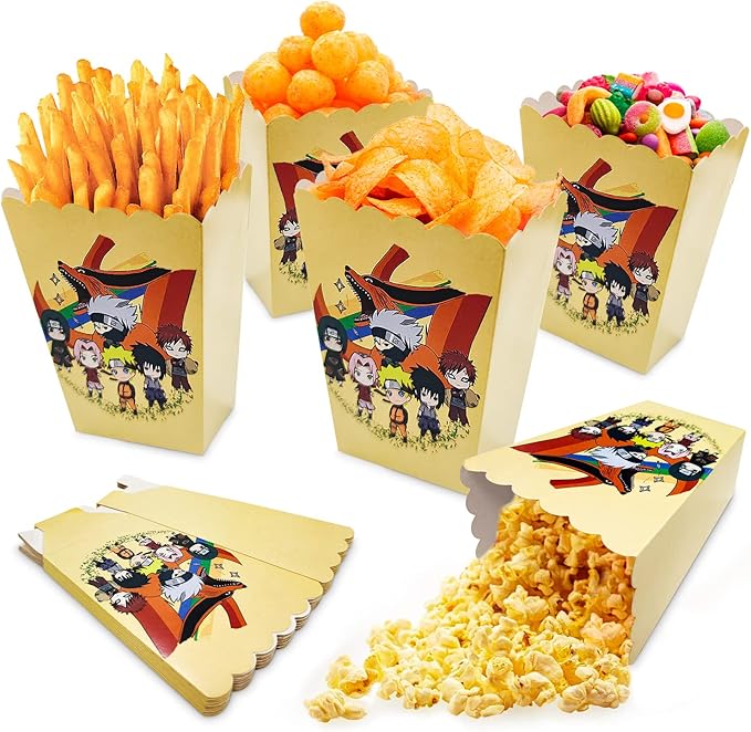 Naruto Sacs de PopCorn,Naruto Sacs de Barres de Bonbons,Naruto Boîtes à Popcorn,Naruto