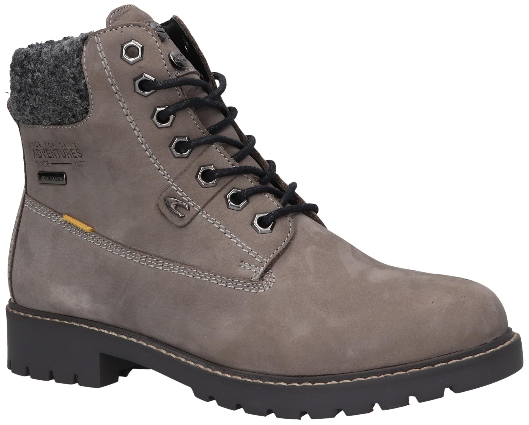 camel active Damen Hoher Schnürboot aus Nubukleder