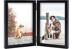 4x6 Double Picture Frame for Desk at Work