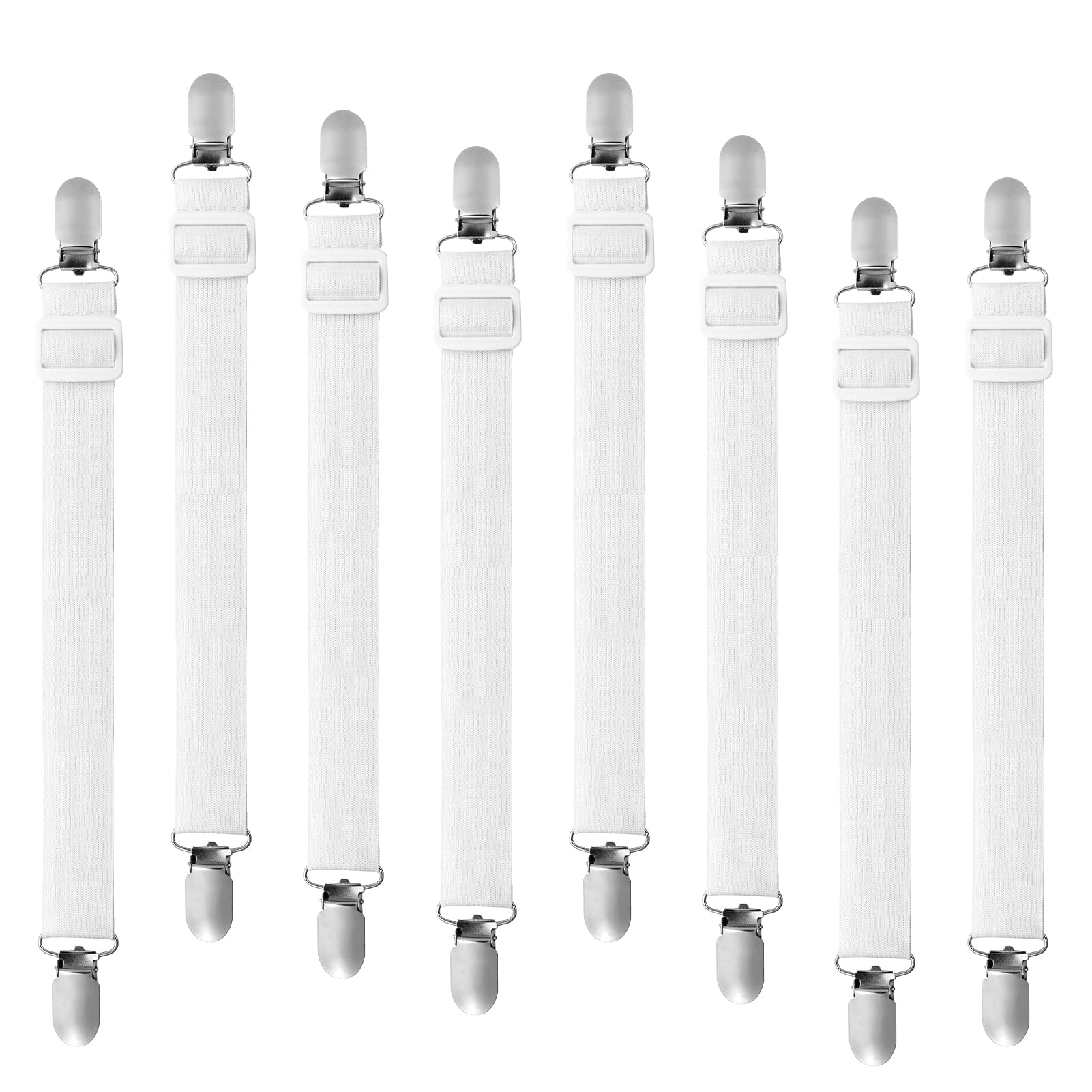 Amazon｜LIHAO 布団 ずれ防止 クリップ 8本入 シーツクリップ ズレ防止  