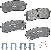 Bendix Premium SBC2309 Ceramic Rear Brake Pads for Hyundai Veracruz 2007-2012 & Kia Sedona 2015-2021 | OE-Quality, Quiet Ride