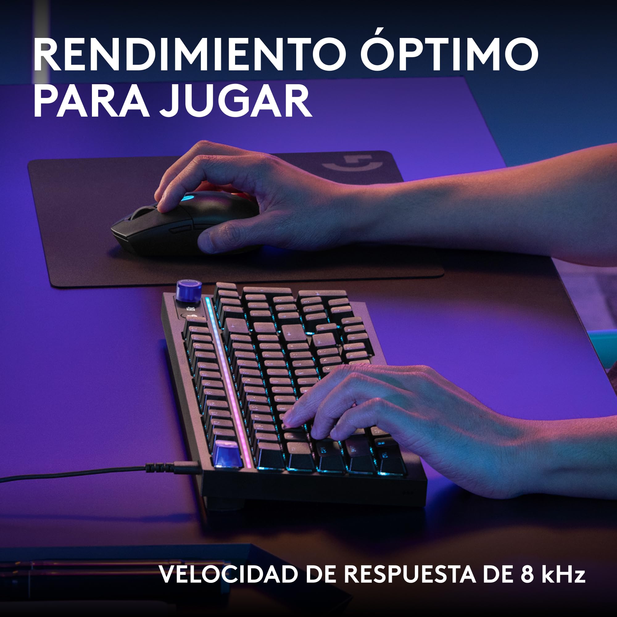 Logitech G G316 X 98 Teclado Gaming (ES) + G305 X Superlight Ratón - Negro