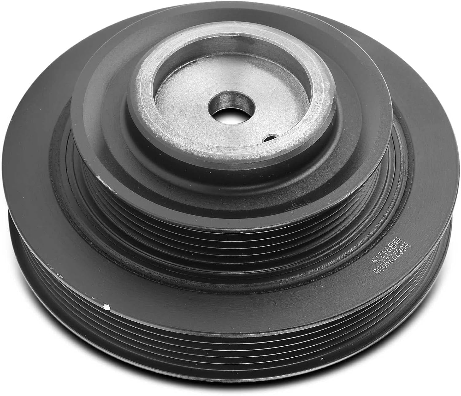 A-Premium Engine Harmonic Balancer Crankshaft Pulley Compatible with Hyundai Santa Fe 2003-2006, XG300 2001, XG350 2002-2005 & Kia Sedona 2002-2005, Amanti 2004-2006, V6 3.0L 3.5L, Replace# 2312439003