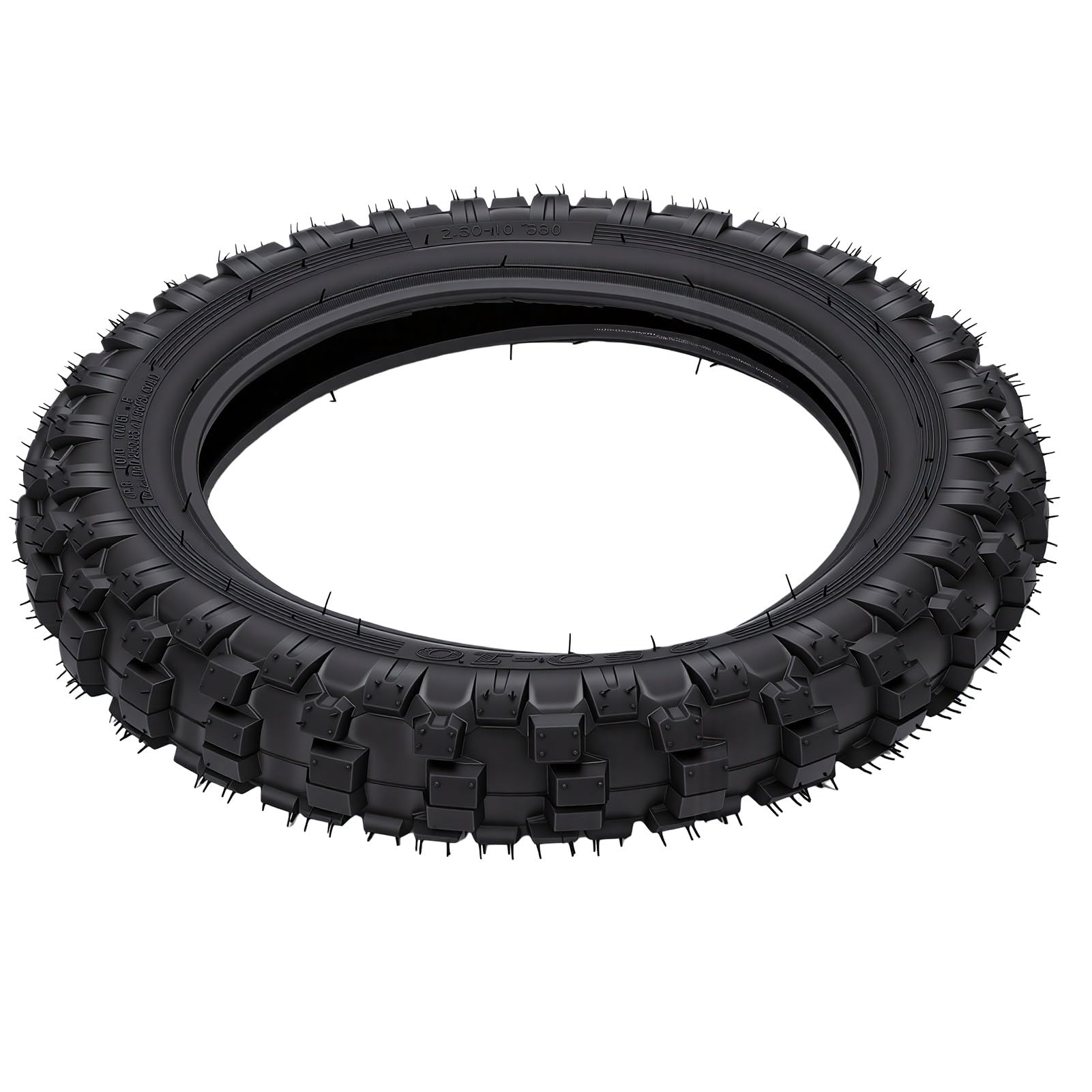 Acouto Zestaw Opon i Dętek Off-road 2.50-10 do Motocykli Crossowych,